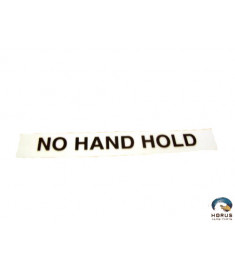 Decal ''No Hand Hold'' - Robinson - C654-18