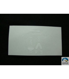 Decal Gov Off/On Start Throttle - Robinson - D682-8